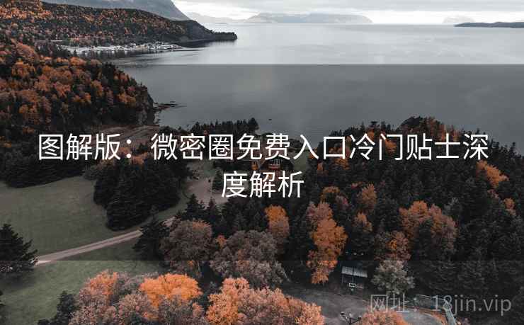 图解版：微密圈免费入口冷门贴士深度解析