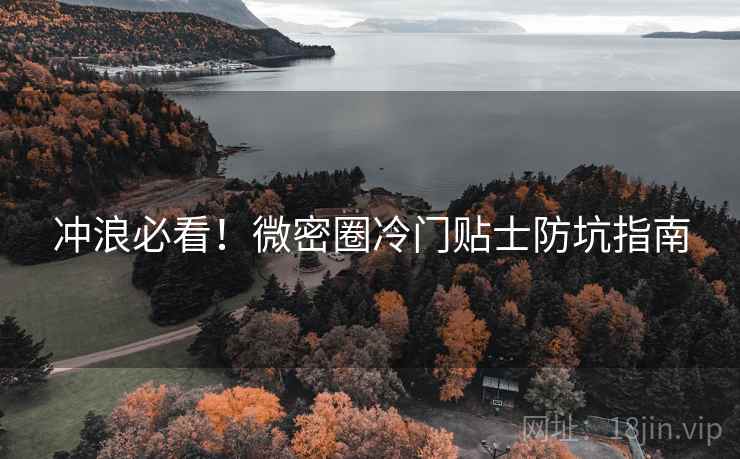 冲浪必看！微密圈冷门贴士防坑指南